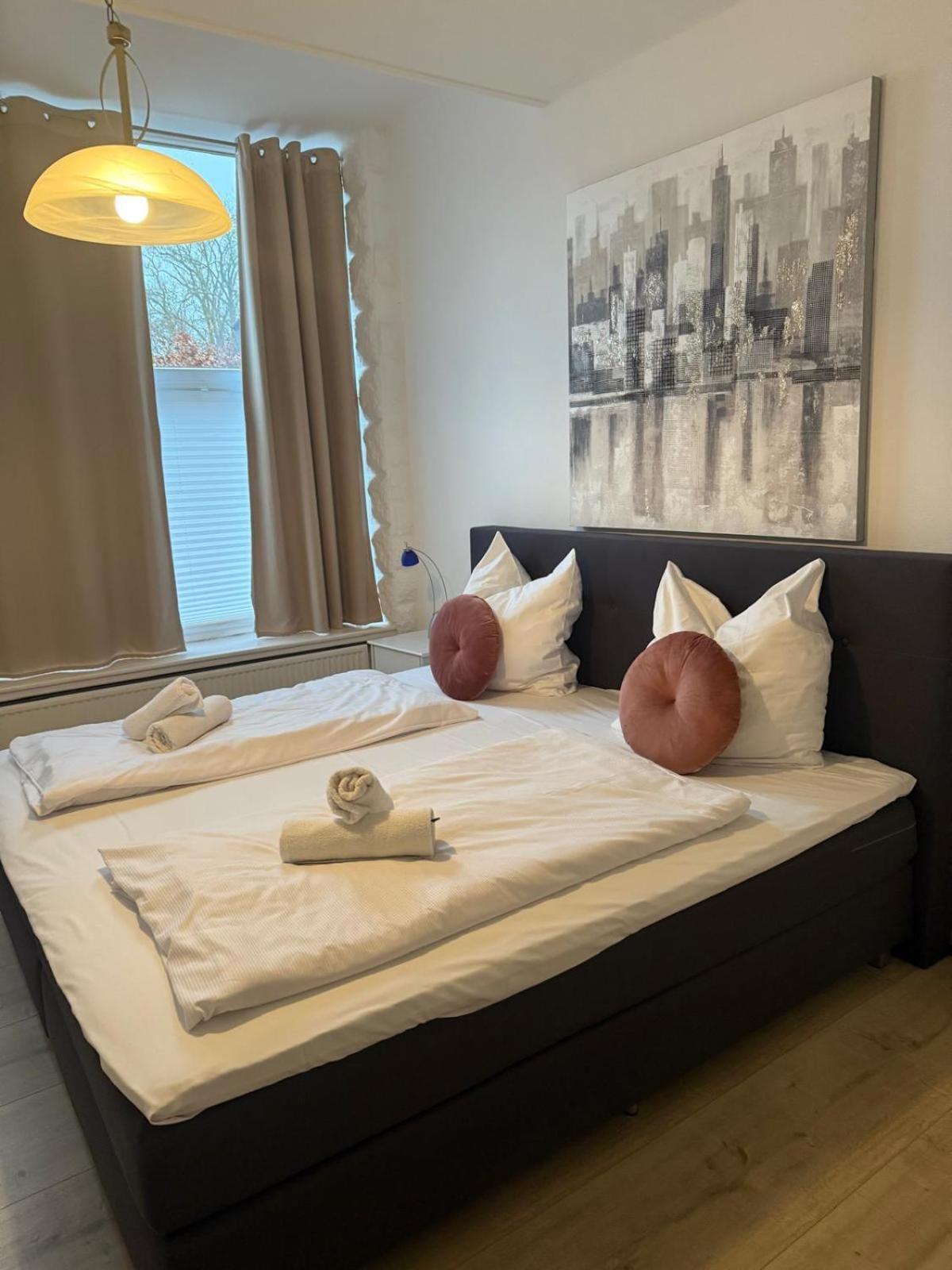 Ferienwohnung Am Schlosspark Глюксбург Экстерьер фото