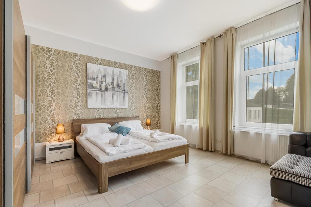 Ferienwohnung Am Schlosspark Глюксбург Экстерьер фото