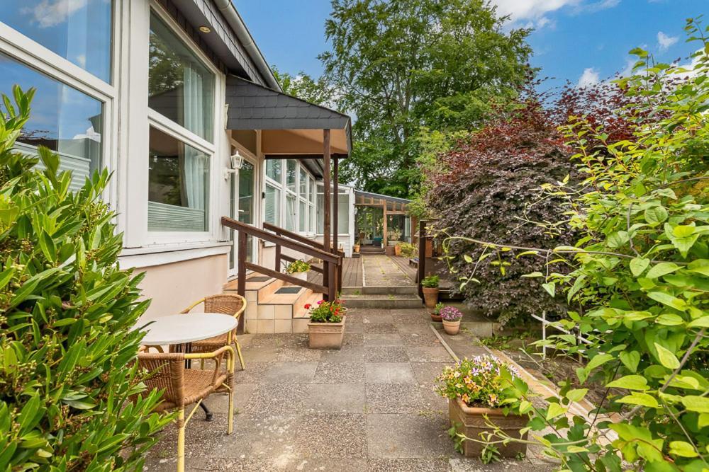 Ferienwohnung Am Schlosspark Глюксбург Экстерьер фото