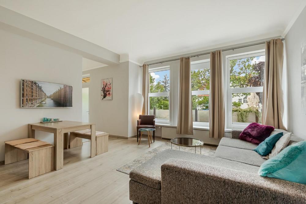 Ferienwohnung Am Schlosspark Глюксбург Экстерьер фото